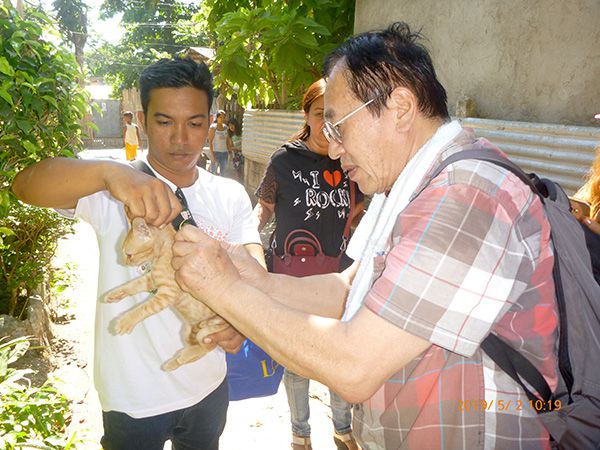 2019パワランにて狂犬病ワクチン接種06